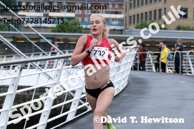 Gateshead Harriers Quayside 5k Road Race. Photo: David T. Hewitson/Sports for All Pics